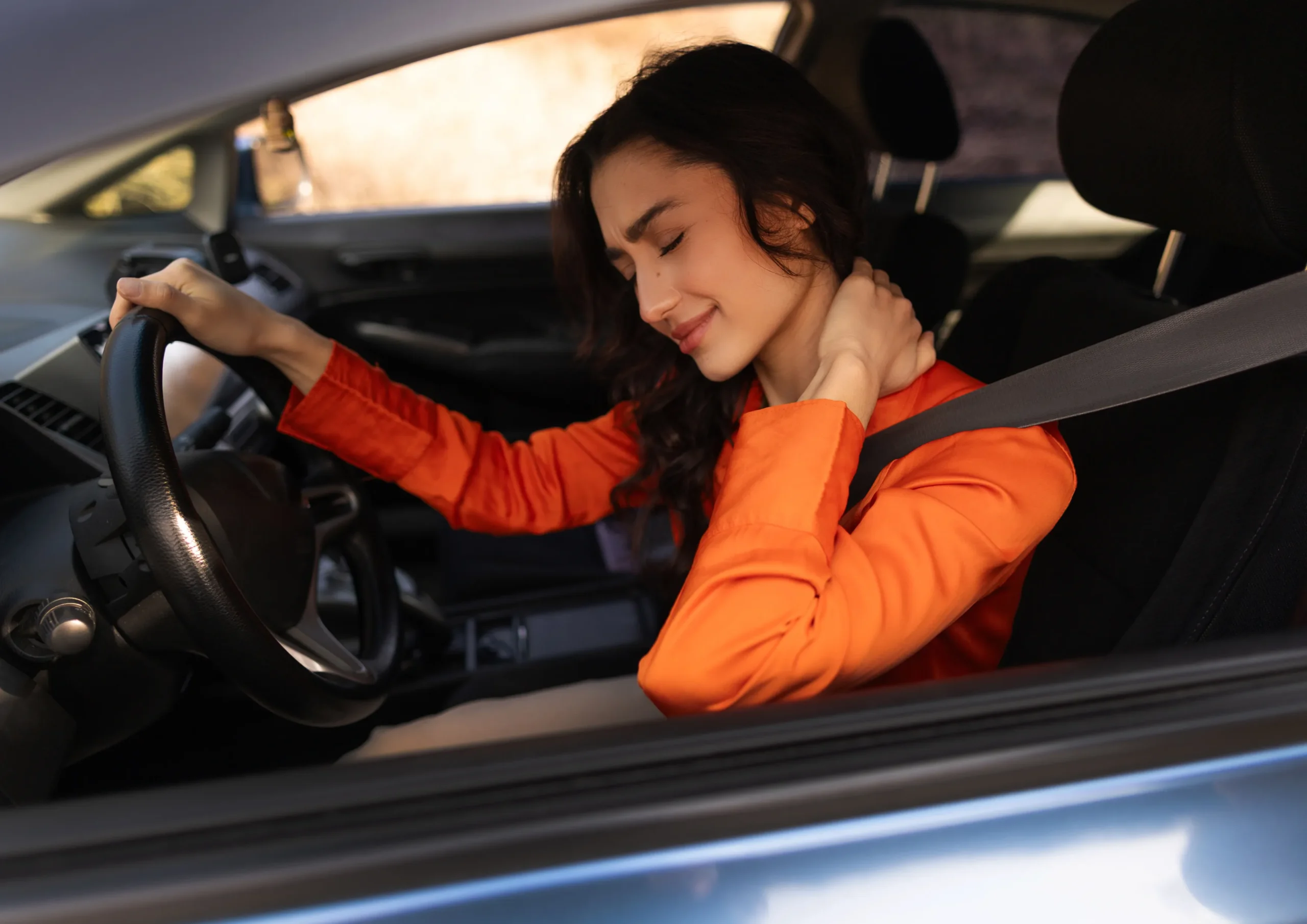 Featured image for “Why Long Car Journeys Cause Back and Neck Pain”